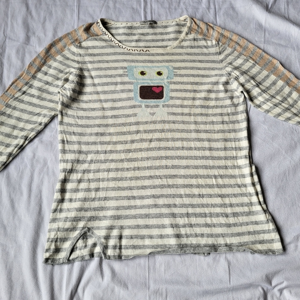 Lisa Todd Long Sleeve Lightweight Spring Sweater Size Large